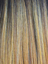 SUNKISS | Honey Gold, Strawberry Blonde, and Light Blonde Blend with a Medium Brown Root